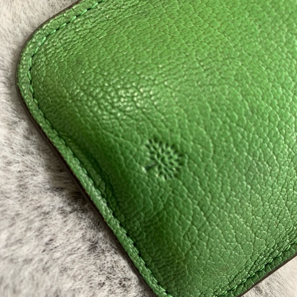 Mulberry Leather Phone case , fits iPhone 4/5 , business cards / cards - Picture 2 of 6